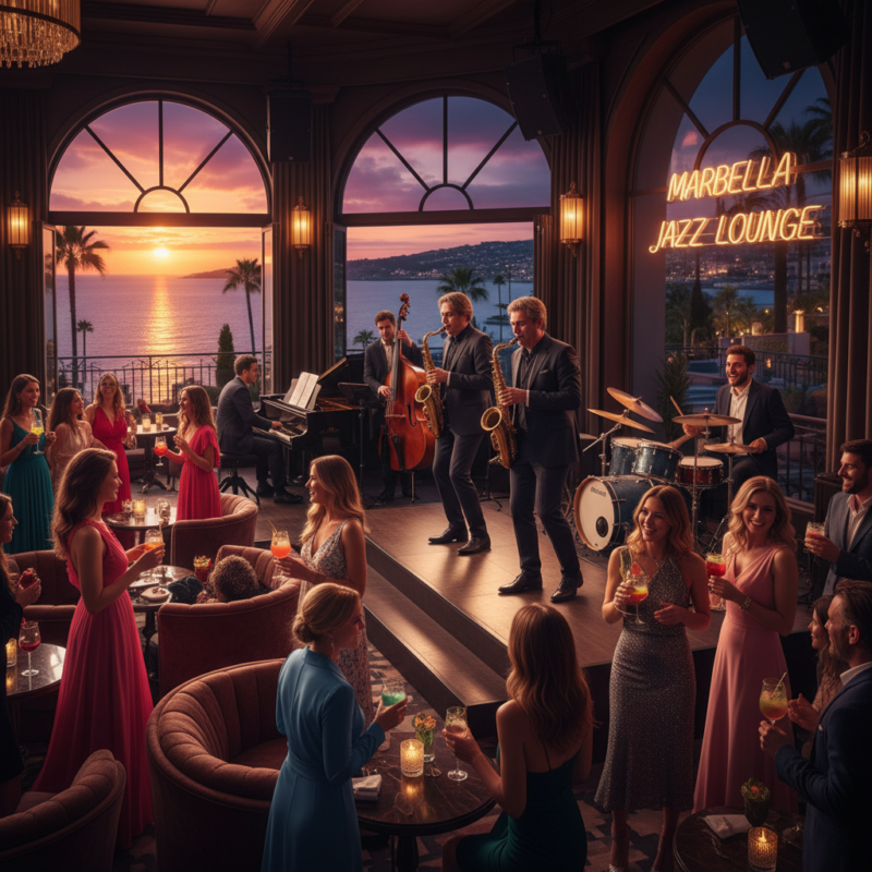 Bar con musica dal vivo a Marbella