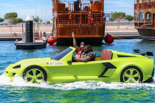 Voiture à eau Lamborghini