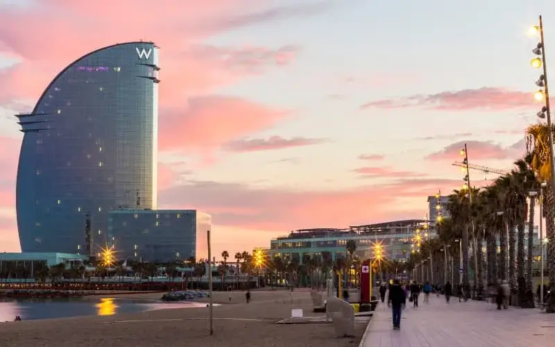 top destination: BARCELONA