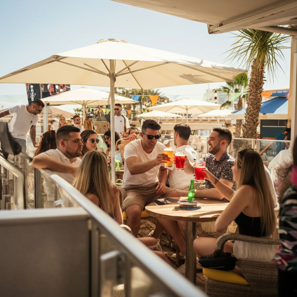 Benidorm strip nightlife