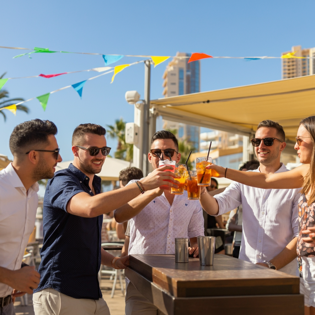 Benidorm bar crawl - stag do packages Benidorm