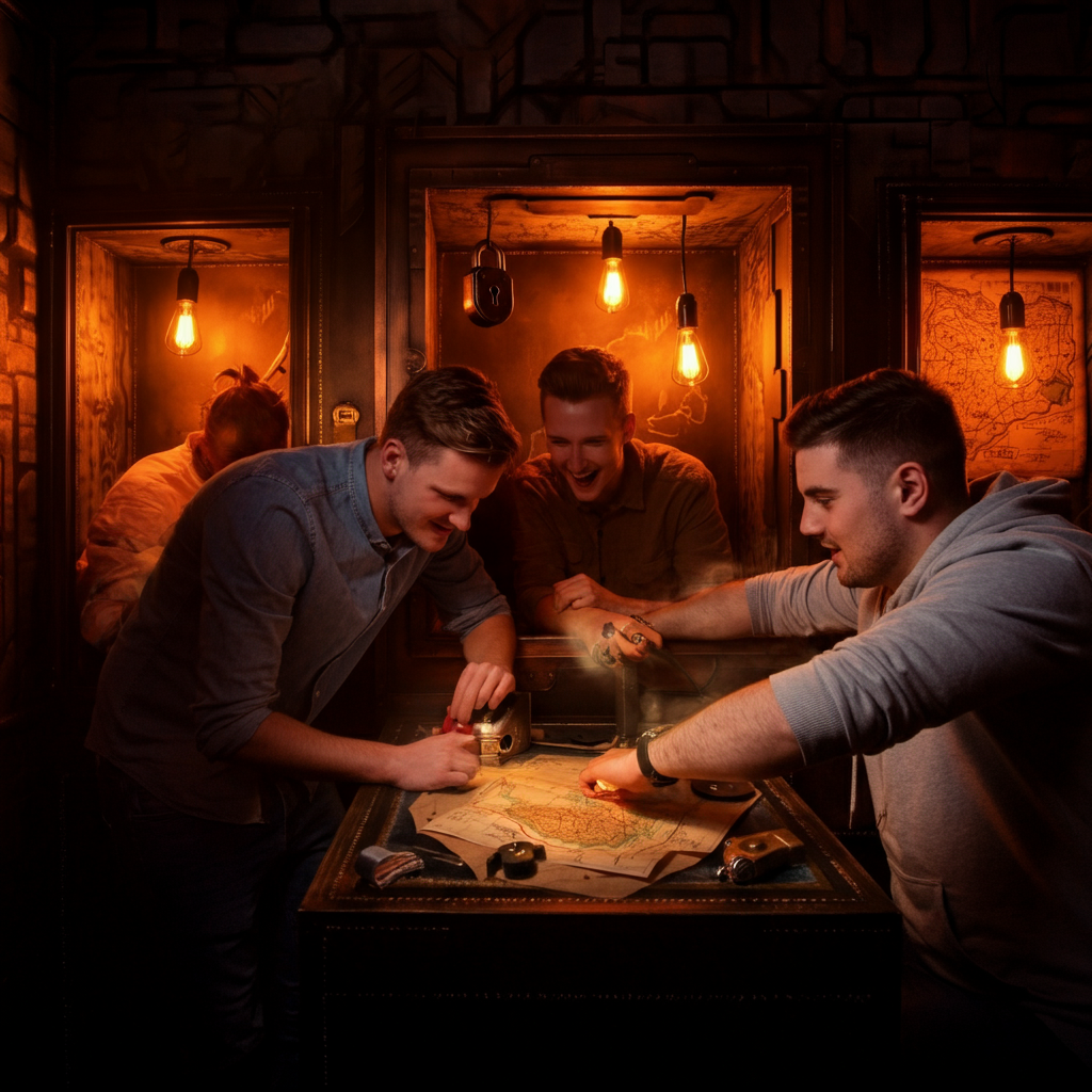 Escape room challenge for Madrid stags