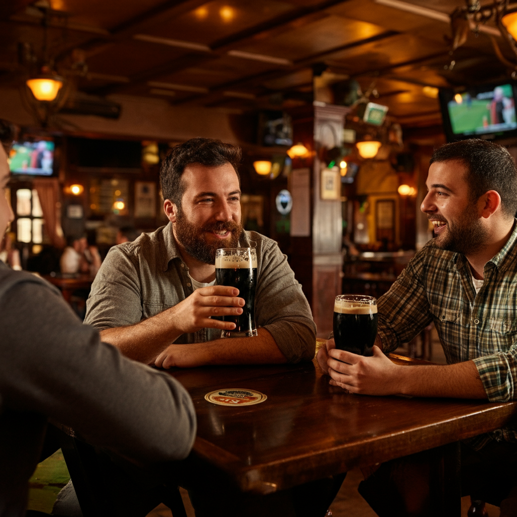 Madrid pub night with the lads